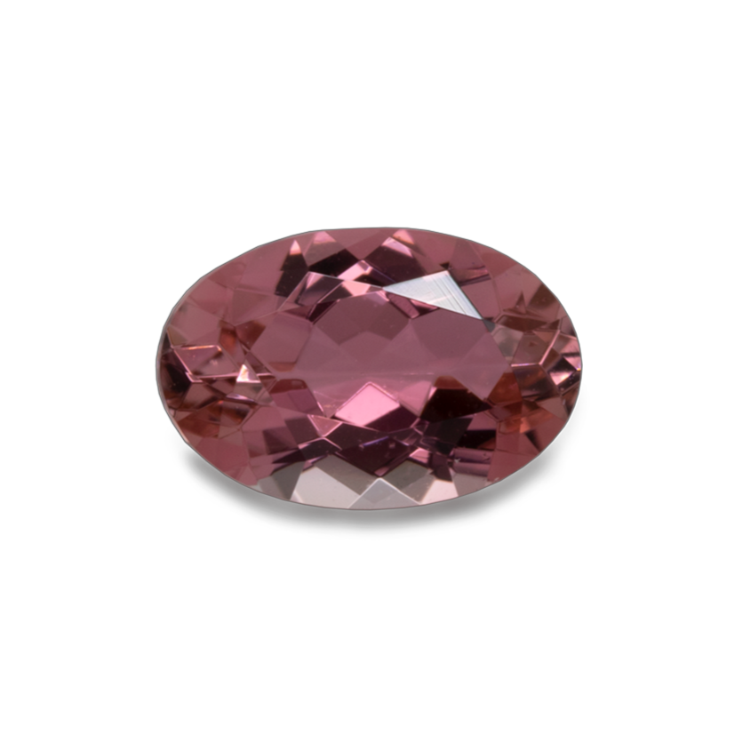 Tourmaline - pink, oval, 6x4 mm, 0.37-0.48 cts, No. TR11002