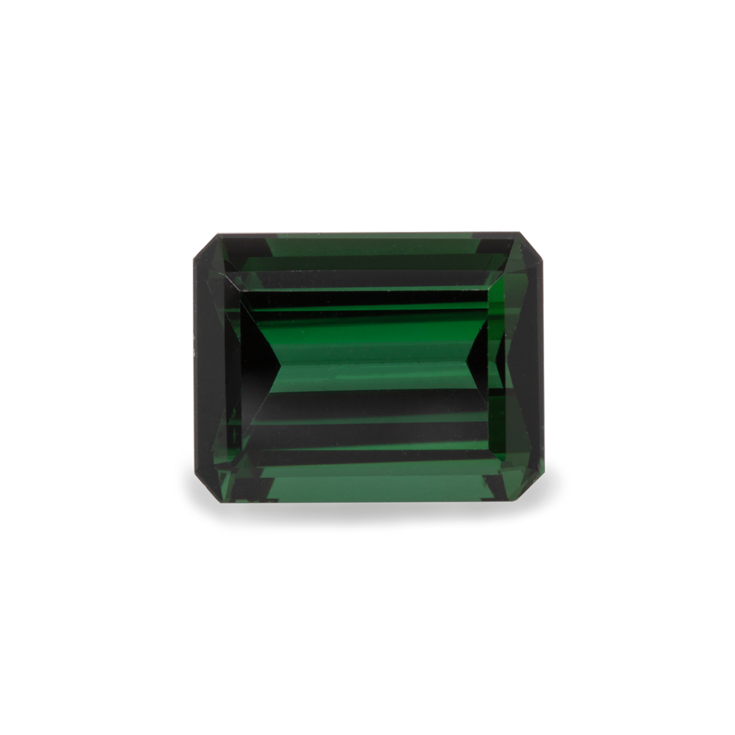 Tourmaline - green, octagon, 9x6.87 mm, 2.39 cts, No. TR88001