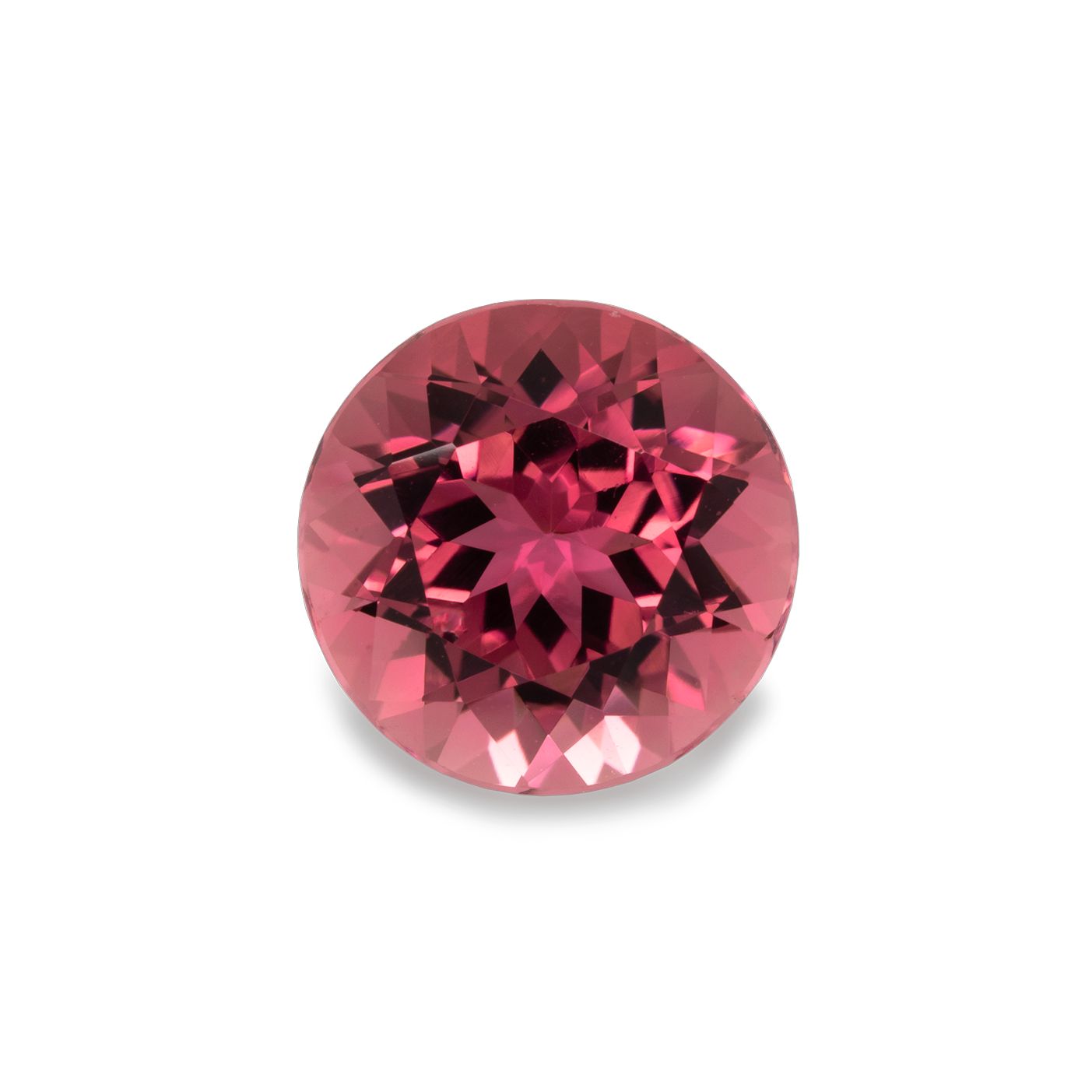 Tourmaline - pink, round, 8.5x8.5 mm, 2.28 cts, No. TR64001