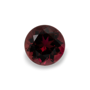 Tourmaline - red, round, 8x8 mm, 2.05 cts, No. TR63001