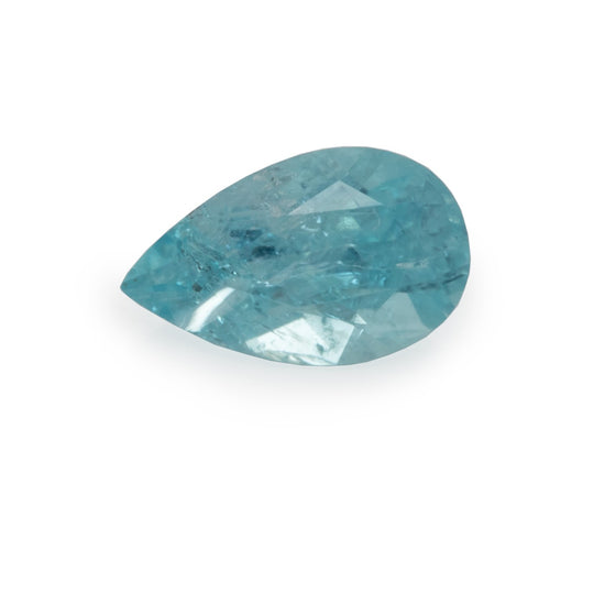 Paraiba Turmalin - blau, birnform, 5x3 mm, 0,20 cts, Nr. PT31001
