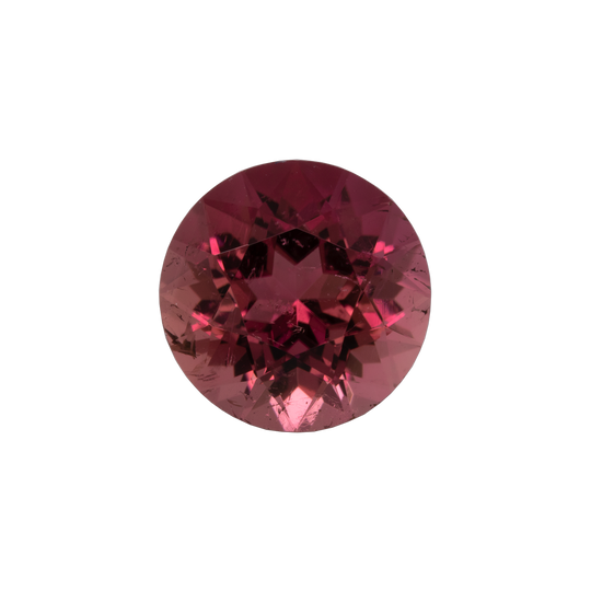 Tourmaline - pink, round, 7x7 mm, 1.33 cts, No. TR53001