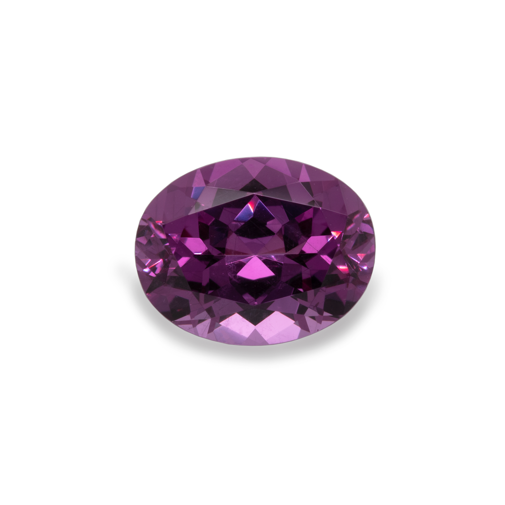 Spinel - purple, oval, 9x7 mm, 2.23 cts, No. SP40001