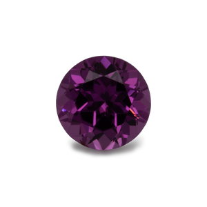 Royal Purple Garnet - purple, round, 4x4 mm, 0.34 cts, No. RP40001