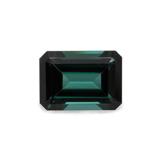 Tourmaline - blue, octagon, 7x5 mm, 0.91-0.94 cts, No. TR79001
