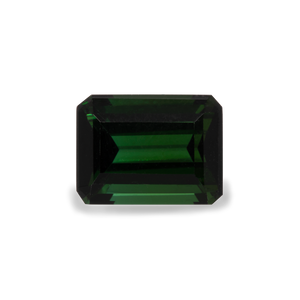 Tourmaline - green, octagon, 8x6 mm, 1.69 cts, No. TR87001