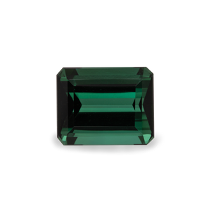 Turmalin - grün, achteck, 10x8 mm, 3,73 cts, Nr. TR89001