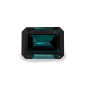 Tourmaline - blue, octagon, 8x6 mm, 1.51 cts, No. TR86001