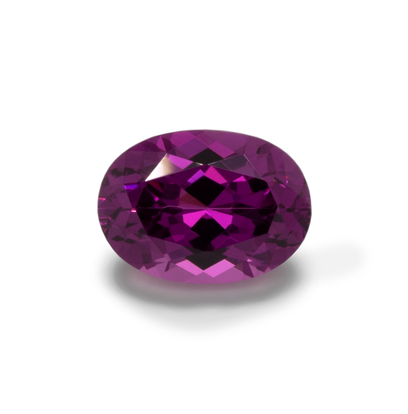Royal Purple Garnet - lila, oval, 7x5 mm, 0,88-1,05 cts, Nr. RP10003
