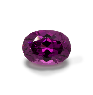 Royal Purple Garnet - purple, oval, 7x5 mm, 0.88-1.05 cts, No. RP10003