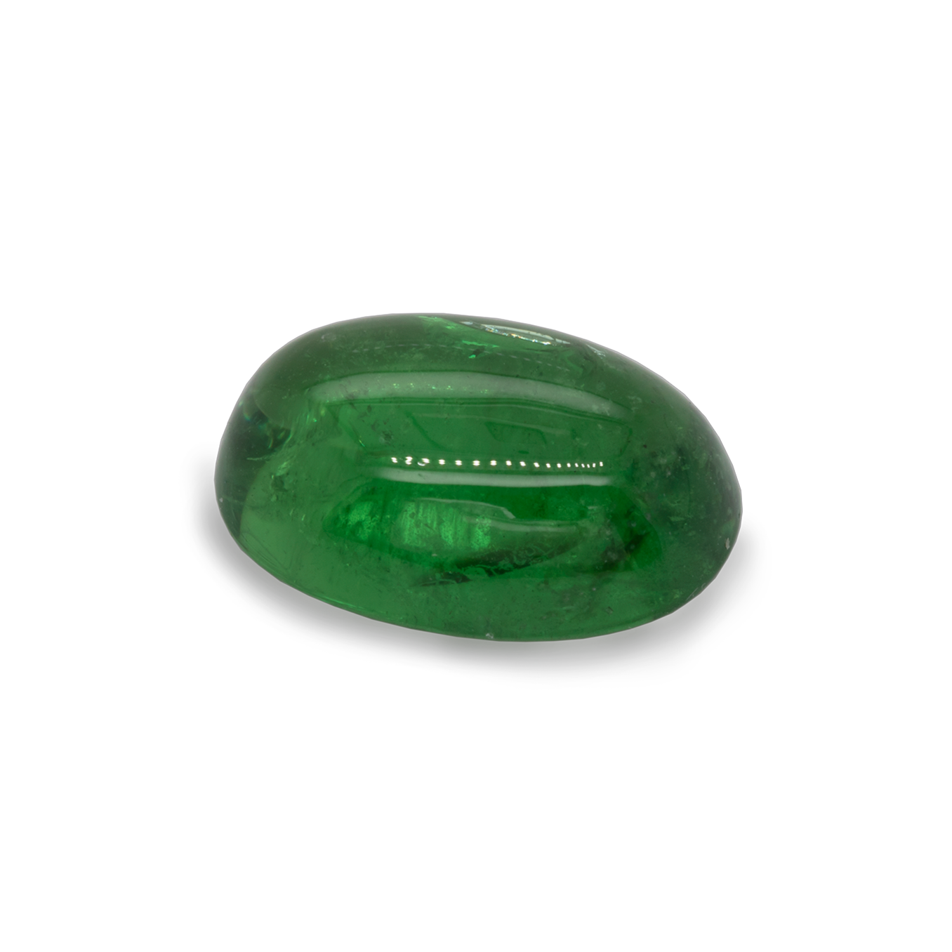 Tsavorite - green, oval, 13x9 mm, 5.98 cts, No. TS22001