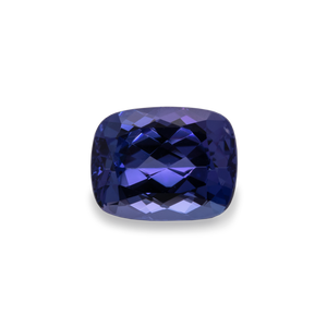 Tanzanite - AAA, cushion, 10.7x8.3 mm, 4.32 cts, No. TZ17003