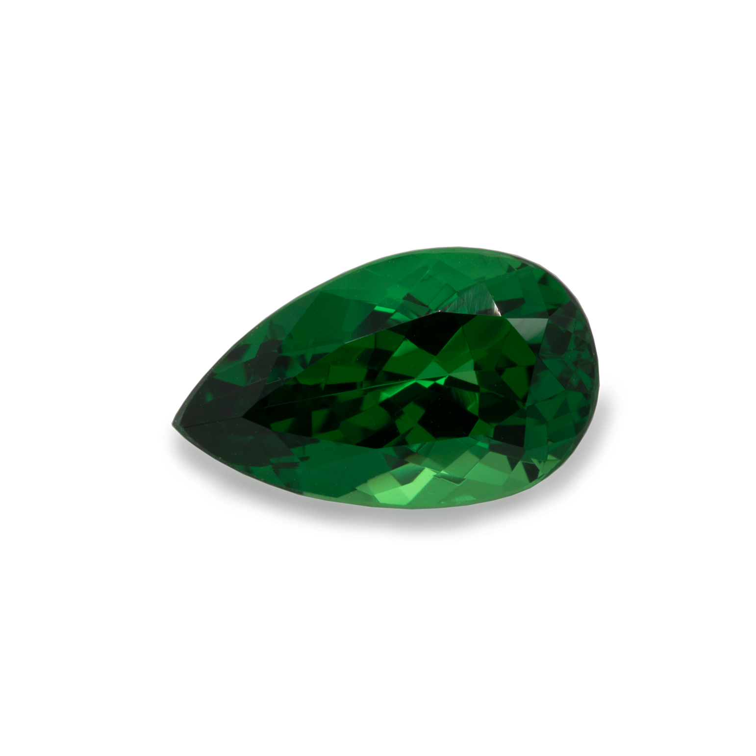 Tsavorit - grün, birnform, 11x7 mm, 2.72cts, Nr. TS21001