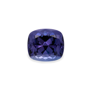 Tansanit - blau, antik, 15,5x14 mm, 15,72 cts, Nr. TZ16002