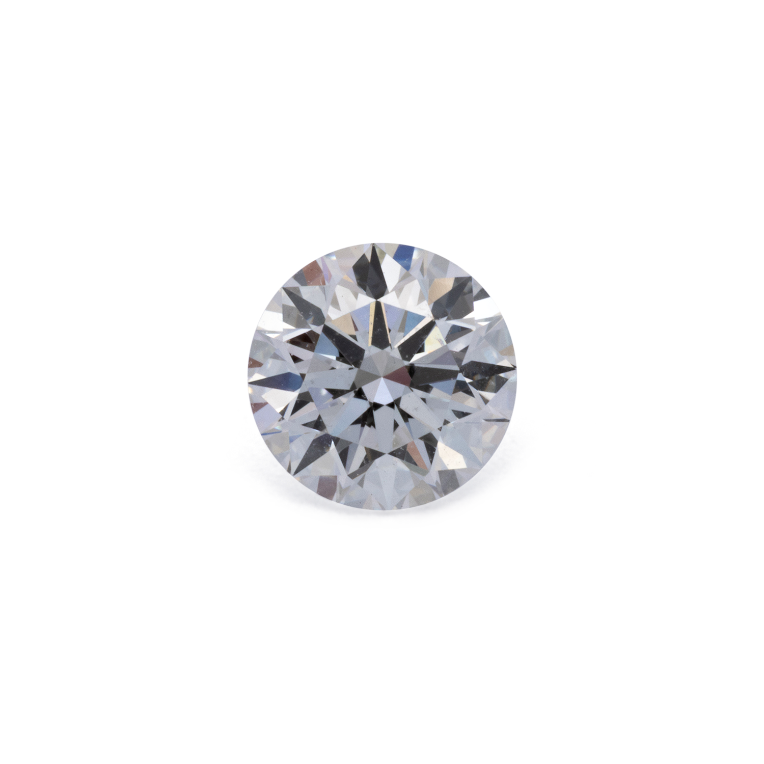 Synthetischer Diamant - weiß (d), rund, 5.1x5.1 mm, 0.50 cts, Nr. LGD25001