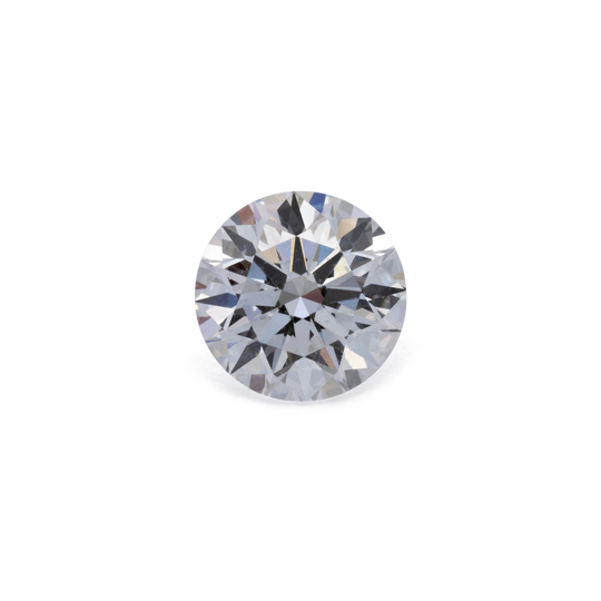 Synthetischer Diamant - weiß (d), rund, 5.1x5.1 mm, 0.50 cts, Nr. LGD25001