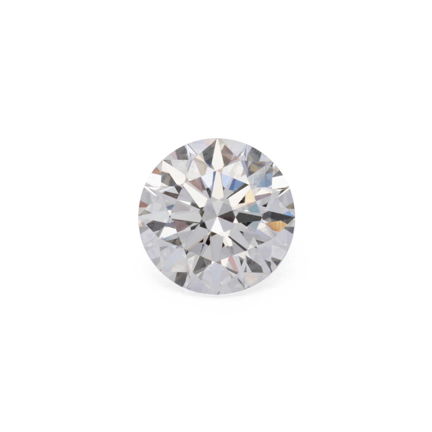 Synthetischer Diamant - weiß (f), rund, 6.4x6.4 mm, 1.01 cts, Nr. LGD25006