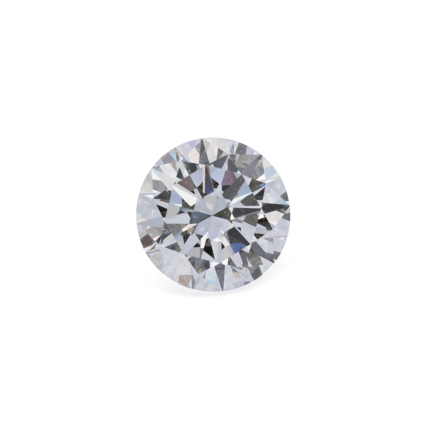 Synthetischer Diamant - weiß (f), rund, 6.4x6.4 mm, 1.00 cts, Nr. LGD25007
