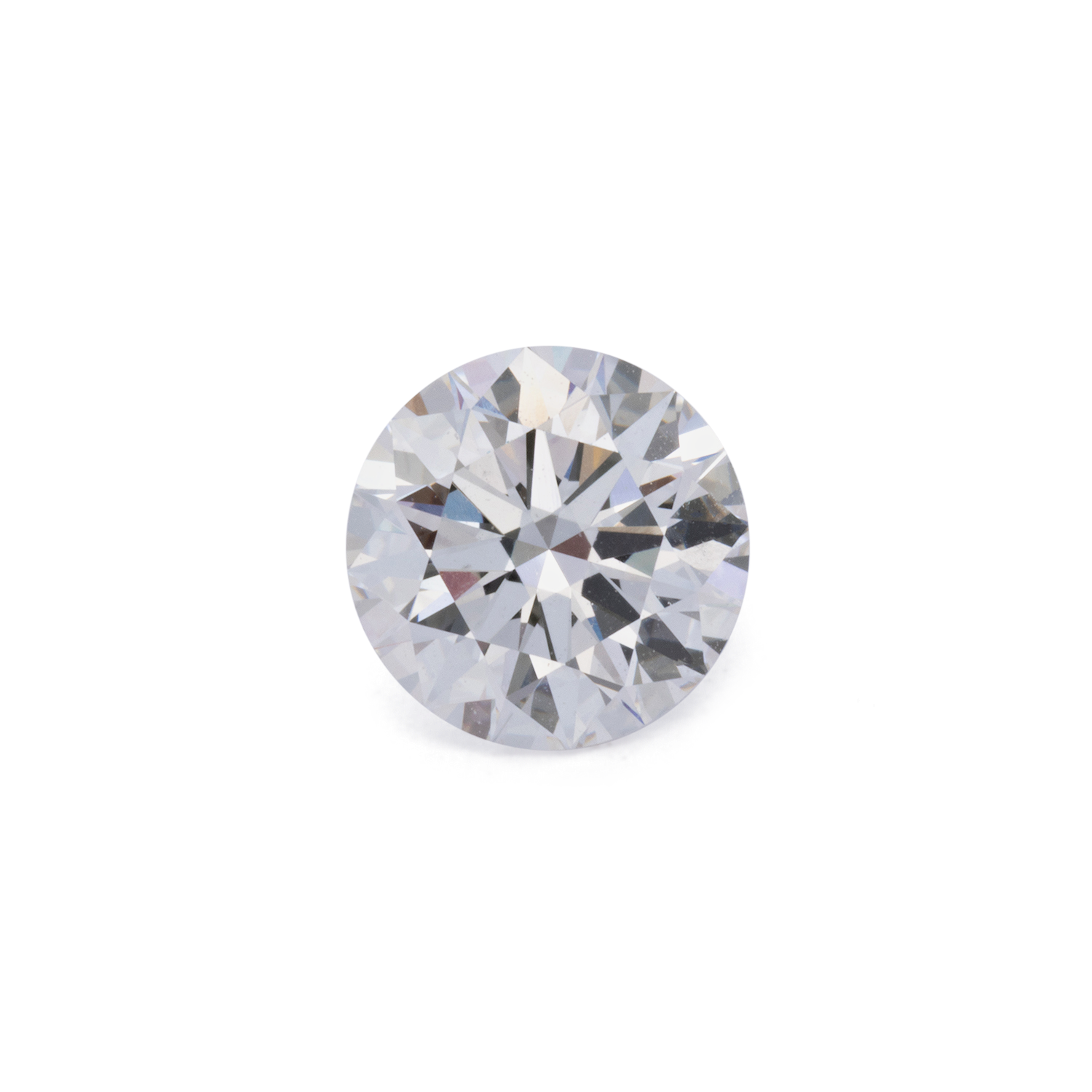 Synthetischer Diamant - weiß (f), rund, 6.5x6.5 mm, 1.03 cts, Nr. LGD25008