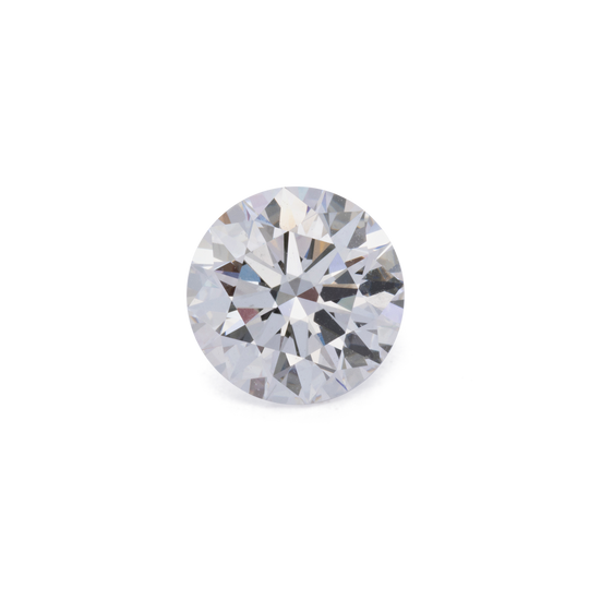 Synthetischer Diamant - weiß (f), rund, 6.5x6.5 mm, 1.03 cts, Nr. LGD25008