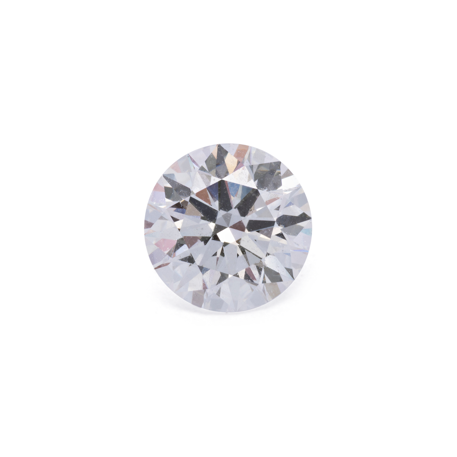 Synthetischer Diamant - weiß (e), rund, 6.4x6.4 mm, 0.96 cts, Nr. LGD25009