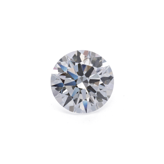 Synthetischer Diamant - weiß (f), rund, 7.3x7.3 mm, 1.50 cts, Nr. LGD25010