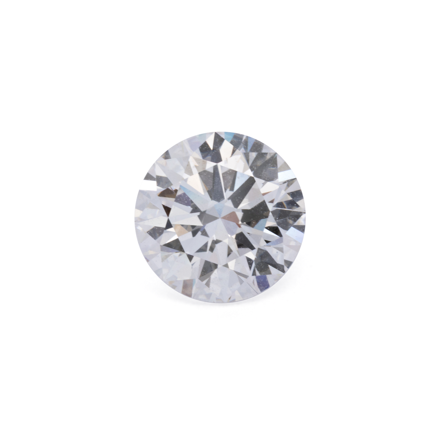 Synthetischer Diamant - weiß (f), rund, 7.4x7.4 mm, 1.51 cts, Nr. LGD25011