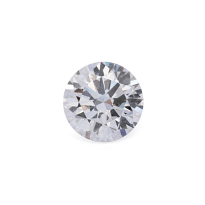Synthetischer Diamant - weiß (f), rund, 7.4x7.4 mm, 1.51 cts, Nr. LGD25011
