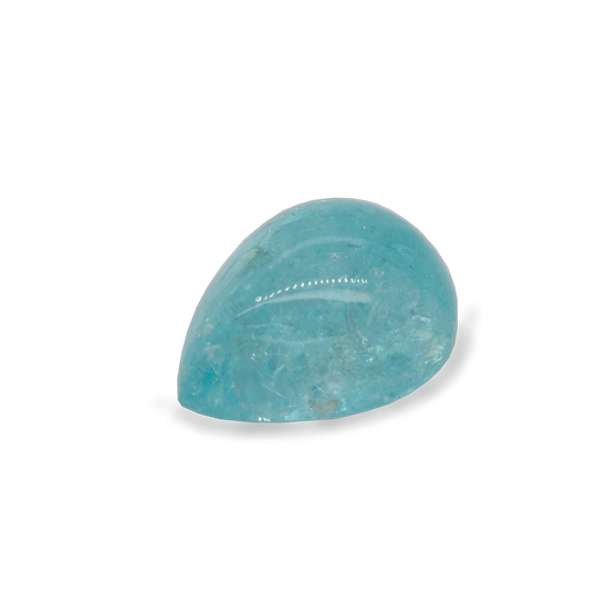 Paraiba Turmalin - blau, birnform, 11,5x9 mm, 4,37 cts, Nr. PT33001