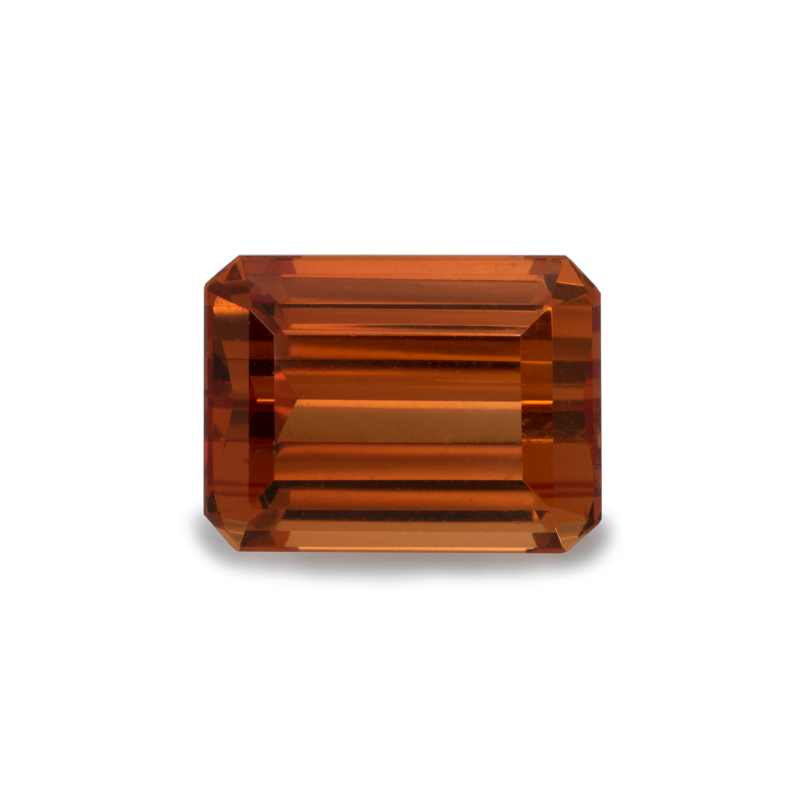 Mandarin Granat - orange, achteck, 8x6 mm, 2,30-2,55 cts, Nr. MG15002