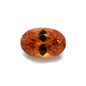 Mandarin Granat - orange, oval, 6x4 mm, 0,60-0,70 cts, Nr. MG40002