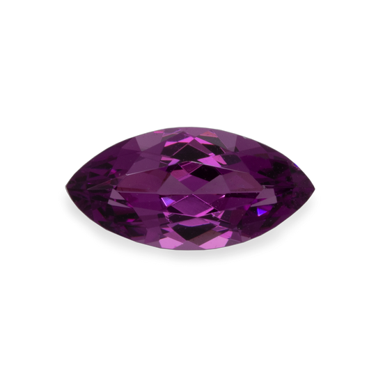 Royal Purple Garnet - lila, navette, 8x4 mm, 0,62 cts, Nr. RP36001