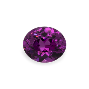 Royal Purple Garnet - purple, oval, 6x5 mm,  0.67-0.82 cts, No. RP15001