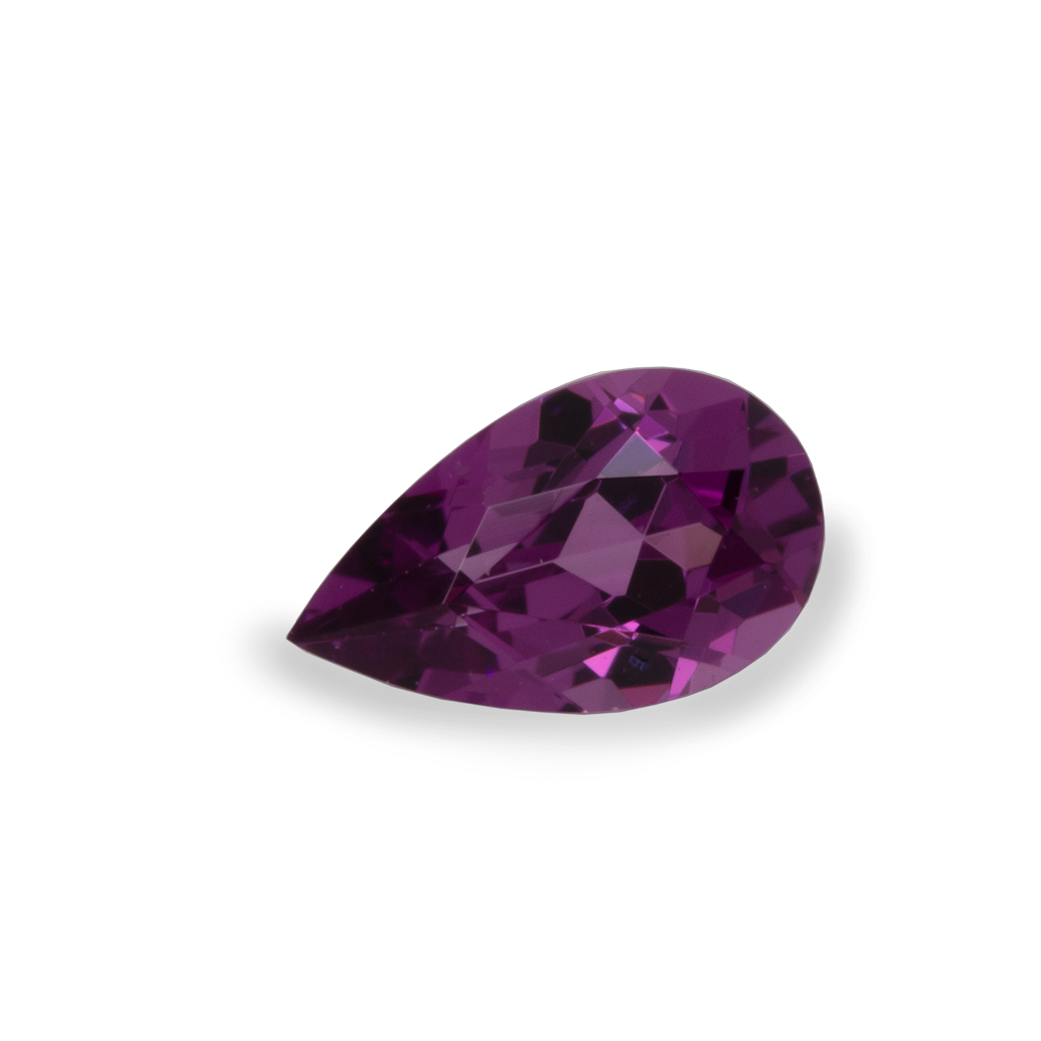 Royal Purple Garnet -purple, pearshape, 5x3 mm, 0.20-0.25 cts, No. RP18001