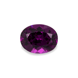 Royal Purple Garnet - purple, oval, 9x7 mm, 2.49 cts, No. RP17001