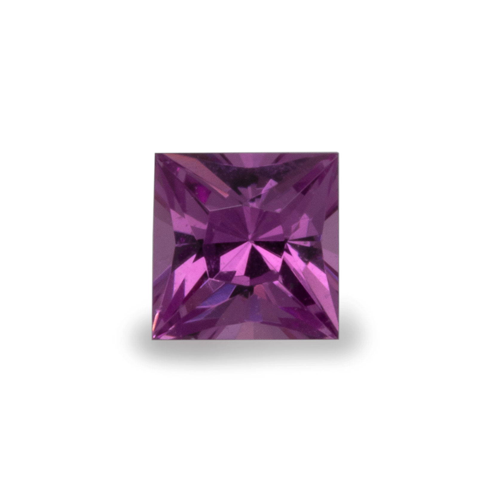 Royal Purple Garnet - purple, square, 2.5x2.5 mm,  0.07-0.11 cts, No. RP26001