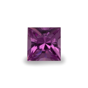 Royal Purple Garnet - purple, square, 2.5x2.5 mm,  0.07-0.11 cts, No. RP26001