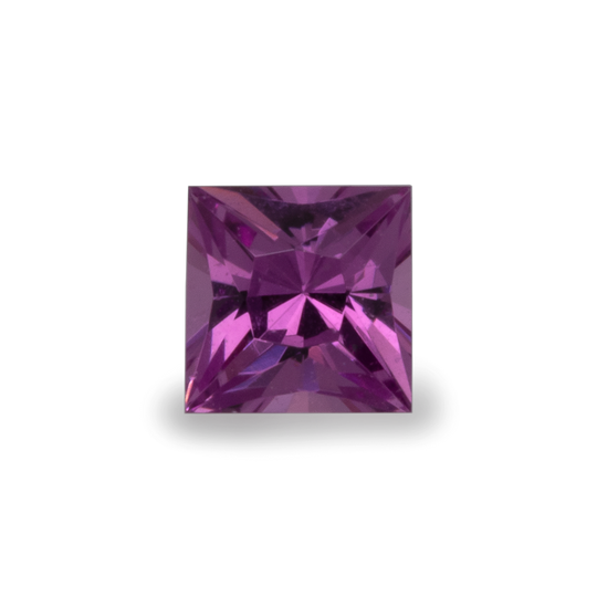 Royal Purple Garnet - lila, rechteck, 2,5x2,5 mm,  0,07-0,11 cts, Nr. RP26001
