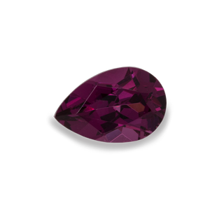 Royal Purple Garnet - purple, pearshape, 6x4 mm, 0.46-0.54 cts, No. RP19001