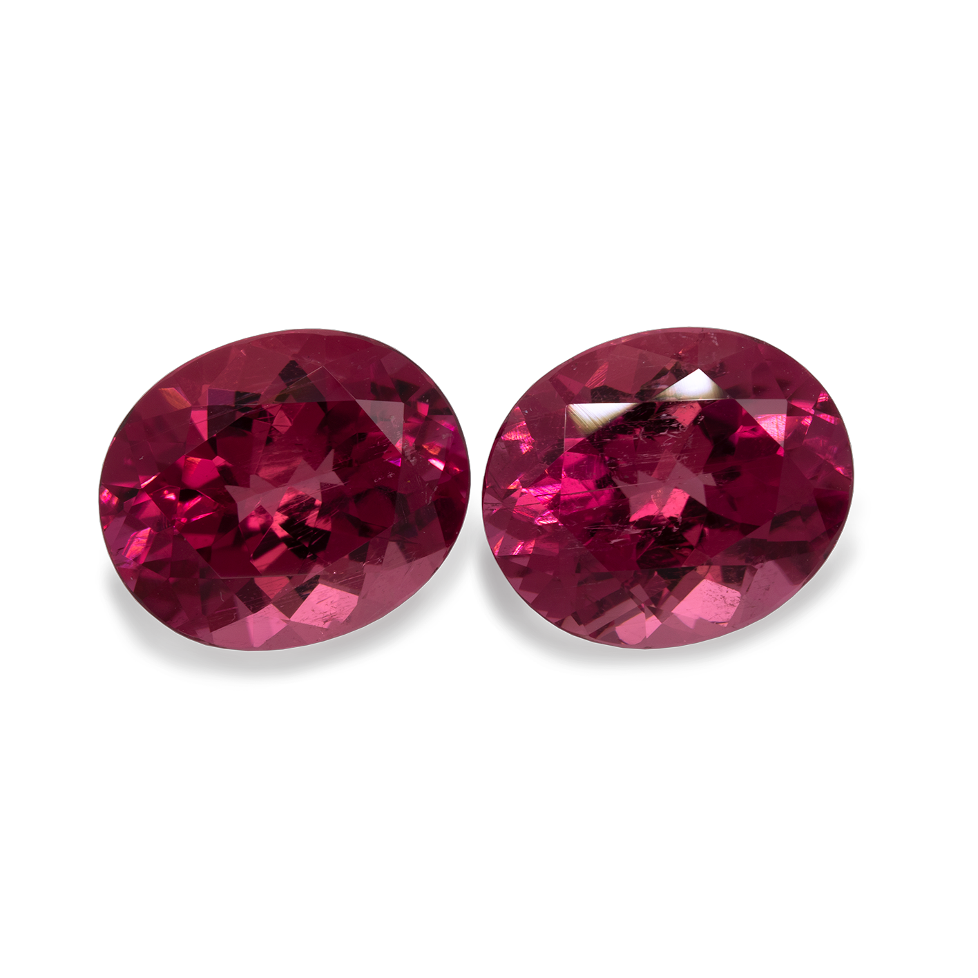 Tourmaline Pair - pink, oval, 12x10 mm, 10.00 cts, Nr. TR10601