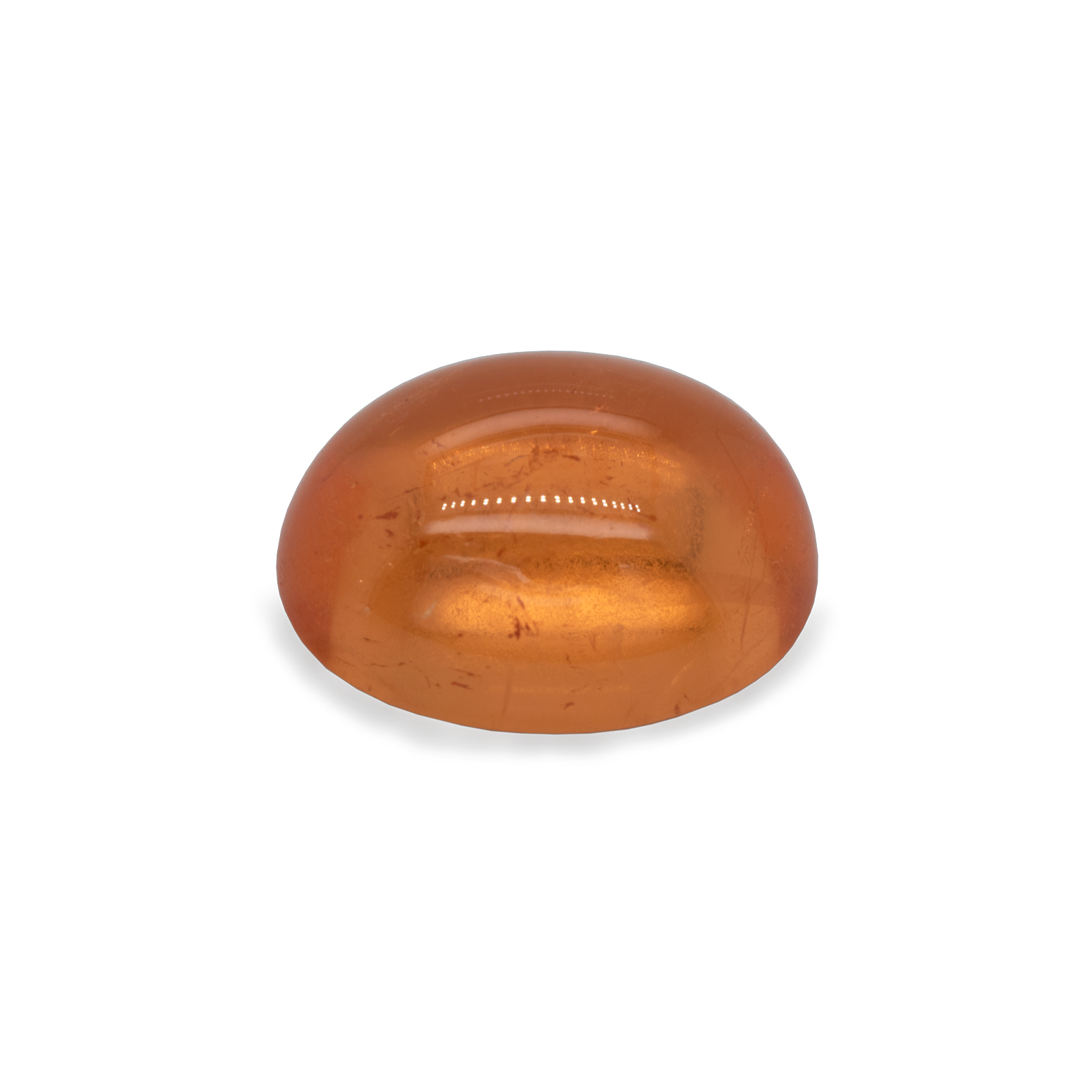 Mandarin Garnet - light orange, oval, 10x8 mm, 4.00-4.20 cts, No. MG18003