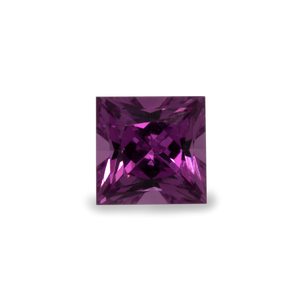 Royal Purple Garnet - purple, square, 3x3 mm,  0.13-0.19 cts, No. RP27001