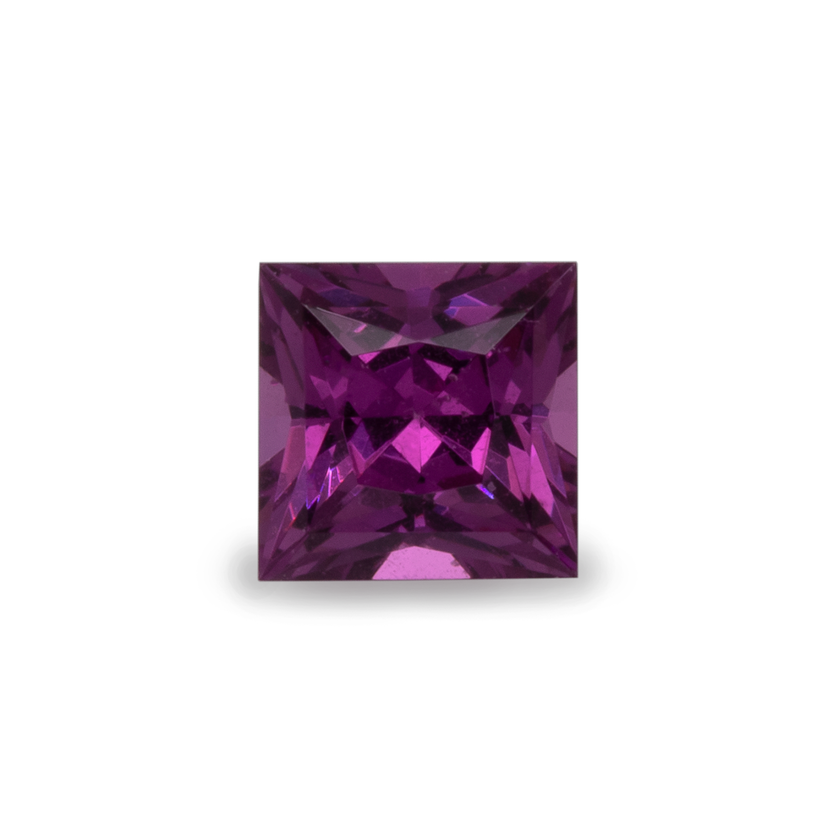 Royal Purple Garnet - purple, square, 3.5x3.5 mm,  0.26-0.33 cts, No. RP31001