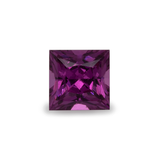 Royal Purple Garnet - lila, rechteck, 3,5x3,5 mm, 0,26-0,33 cts, Nr. RP31001