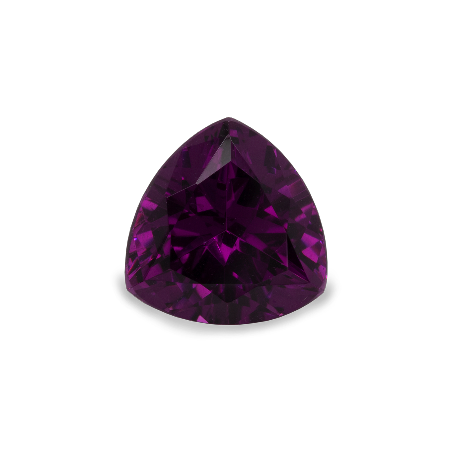 Royal Purple Garnet - purple, triangle, 7.9x7.9 mm, 1.98 cts, No. RP43001