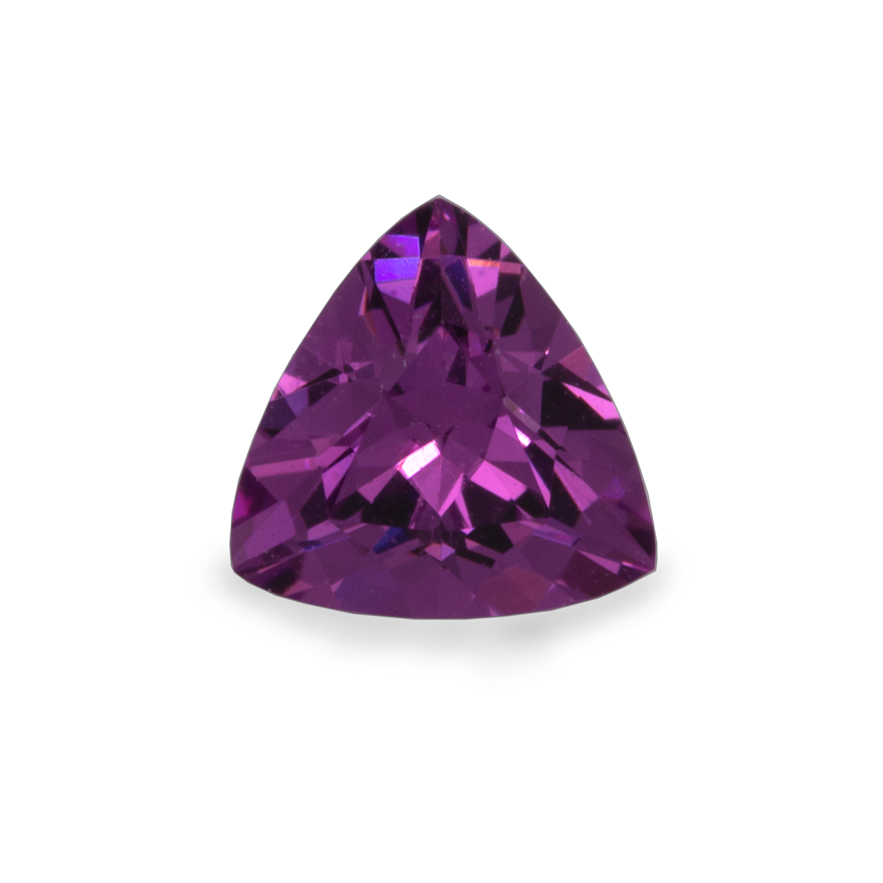 Royal Purple Garnet - purple, triangle, 4x4 mm, 0.23-0.26 cts, No. RP39001