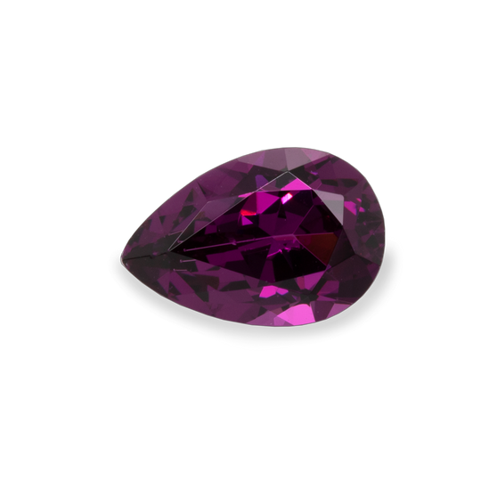 Royal Purple Garnet - lila, birnform, 9x6 mm, 1.57 cts, Nr. RP38001