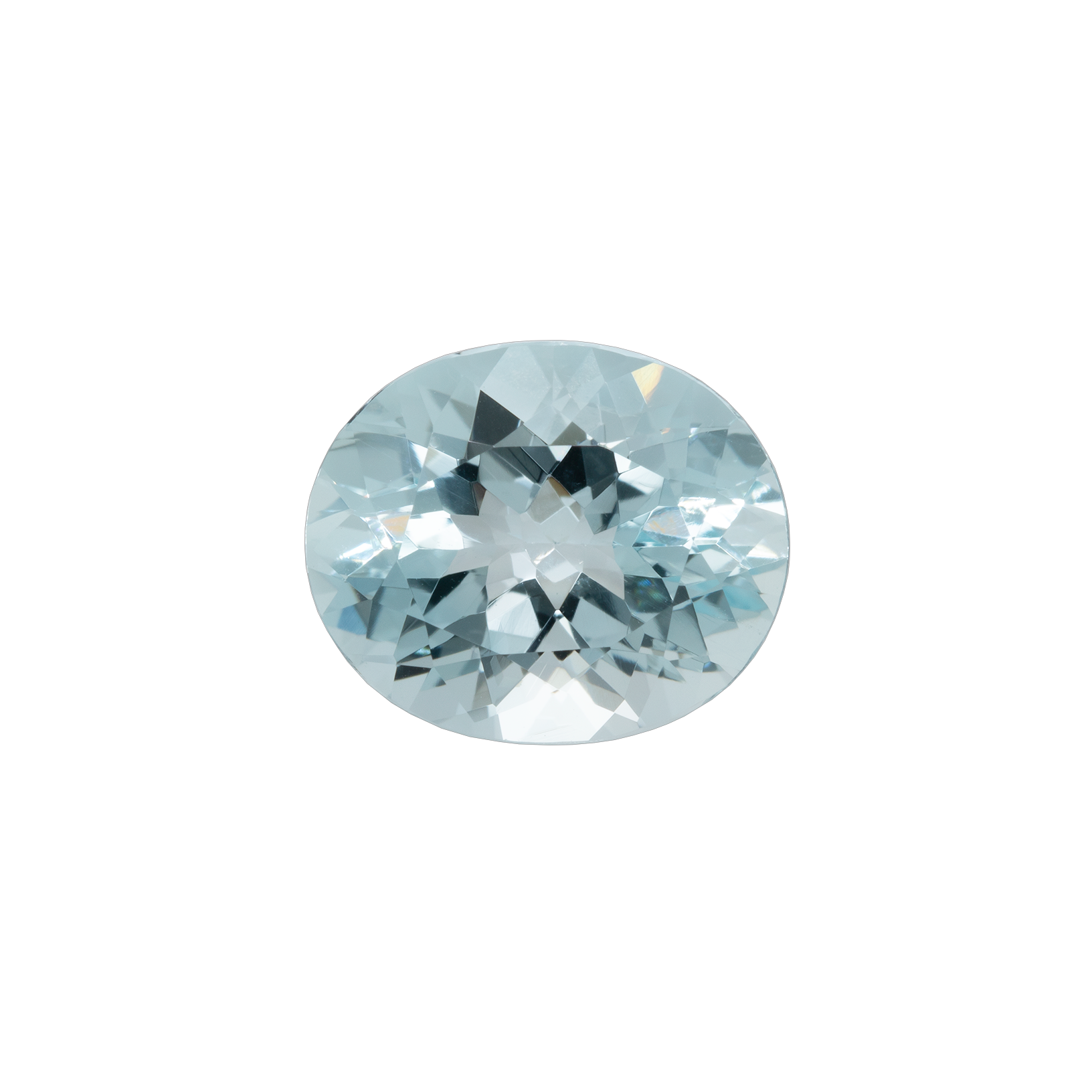 Aquamarine - B, oval, 12x10 mm, 4.40 cts, Nr. A81009