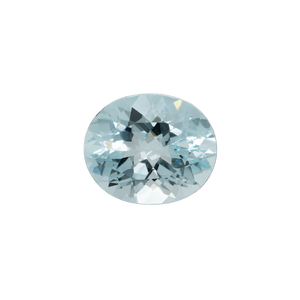 Aquamarine - B, oval, 12x10 mm, 4.40 cts, Nr. A81009