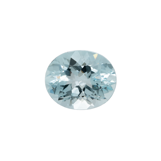 Aquamarin - A, oval, 12x10 mm, 4,40 cts, Nr. A81009
